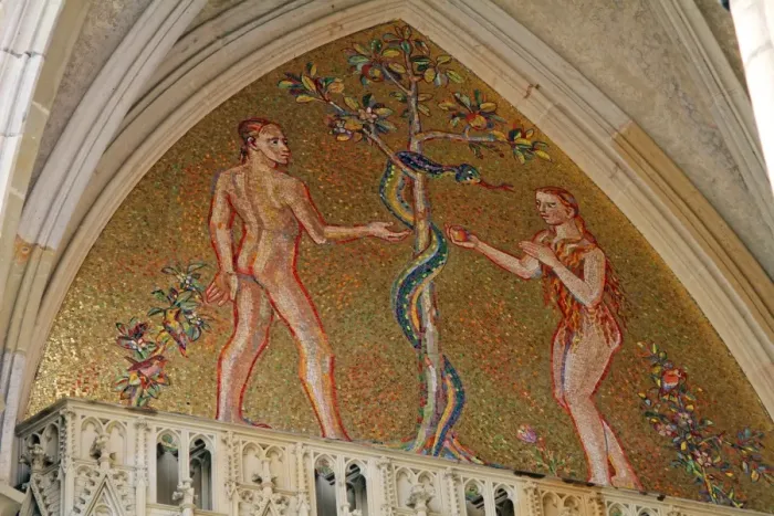  : Adam and Eve Mosaic