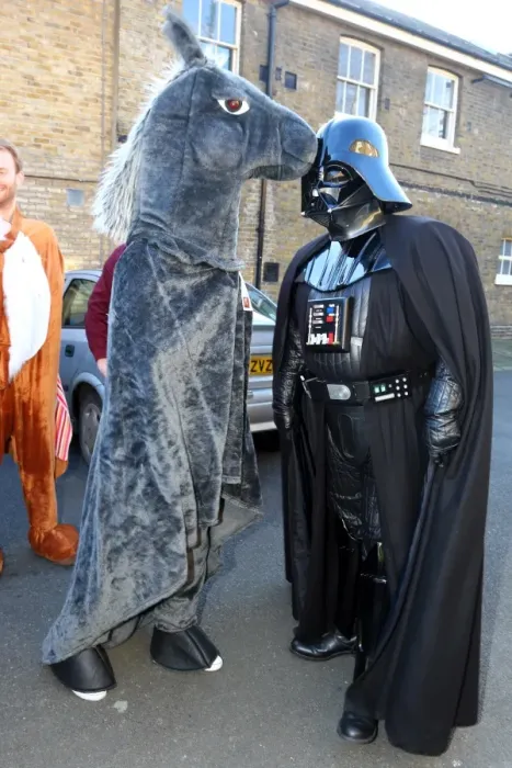  : Annual London Pantomime Horse Race, Greenwich, London