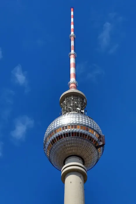  : Berlin TV Tower, Fernsehturm, television tower in Berlin, Germany