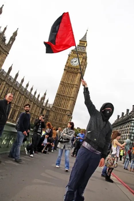  : Block the Bridge, pro-NHS demonstration, London, England
