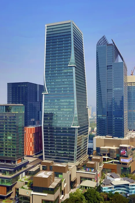  : Buildings of One Bangkok business and shopping centre, Bangkok, Thailand