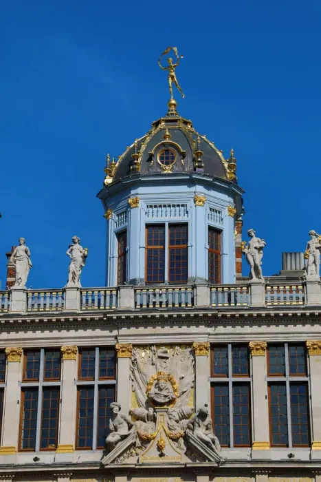  : Buildings in the Grand Place or Grote Markt, Brussels, Belgium