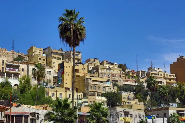  : Buildings in the Old City of Amman, Jordan