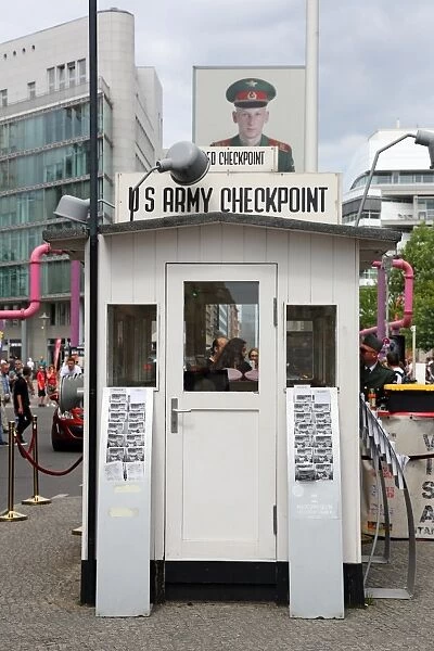Checkpoint Charlie border crossing in Berlin, Germany