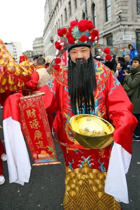  : Chinese New Year Parade 2015 for the Year of the Sheep or Goat, London