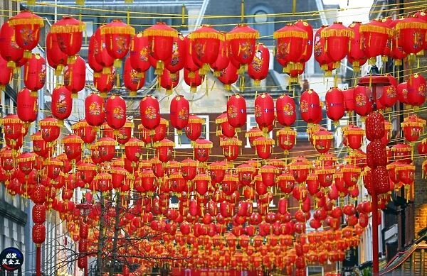 Chinese New Year, Year of the Dog 2018 in Chinatown, London