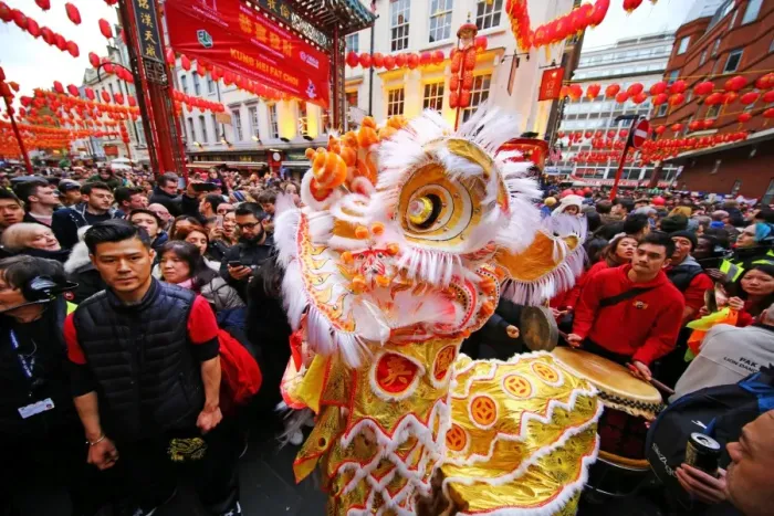  : Chinese New Year, Year of the Dog 2018 in Chinatown, London