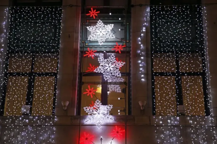  : Christmas lights in Oxford Street, London