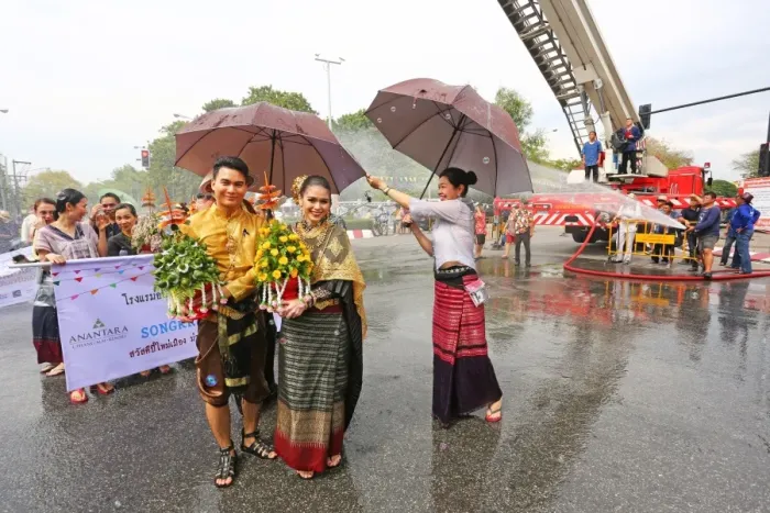  : Third day of Thai New Year Songkran festivities in Chiang Mai, Thailand