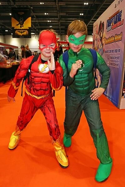 Fans dress up at MCM London Comic Con, Excel London