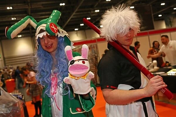 Fans dress up at MCM London Comic Con, Excel London