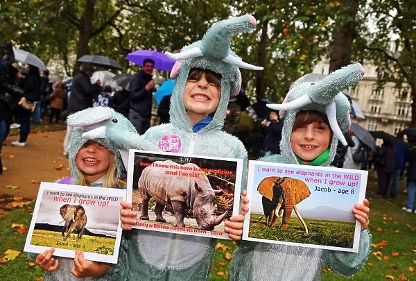 Global March for Elephants and Rhinos, London