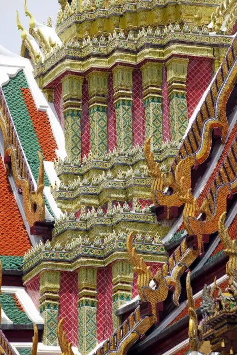 : Grand Palace Complex, Wat Phra Kaew, Bangkok, Thailand : Grand Palace Complex, Wat Phra Kaew, Bangkok, Thailand