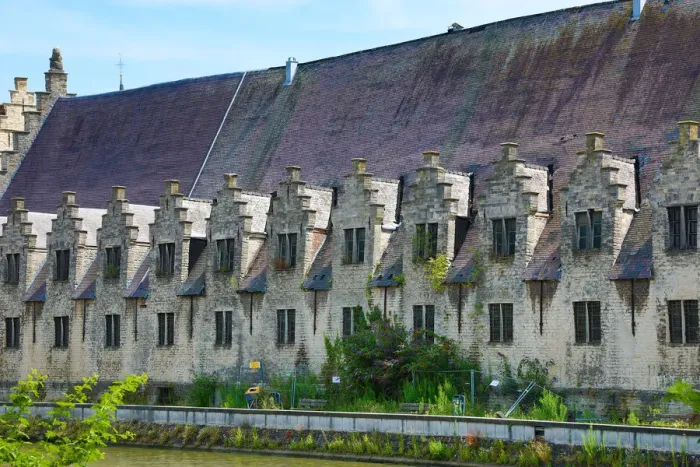  : The Great Butchers Hall or Groot Vleeshuis, Ghent, Belgium