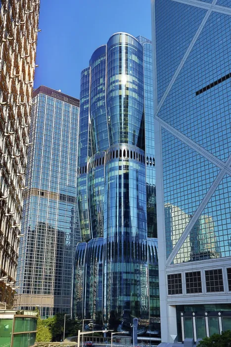  : The Henderson modern skyscraper in Hong Kong, China