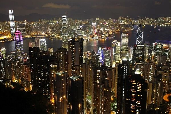 Hong Kong Skyline at night