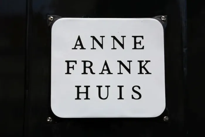  : The house of Anne Frank in Amsterdam, Holland