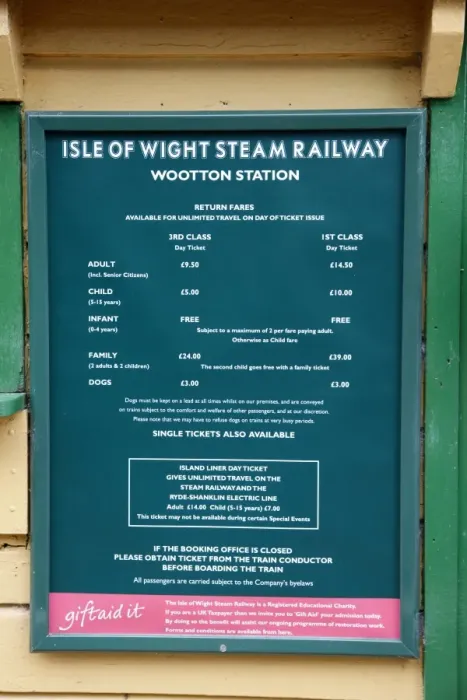  : Isle of Wight Steam Railway