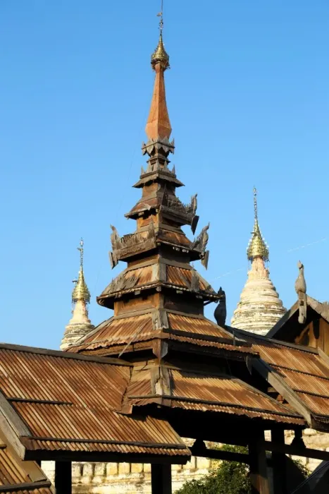  : Min O Chantha Paya Group Temple Pagoda on the Plain of Bagan, Bagan, Myanmar (Burma)