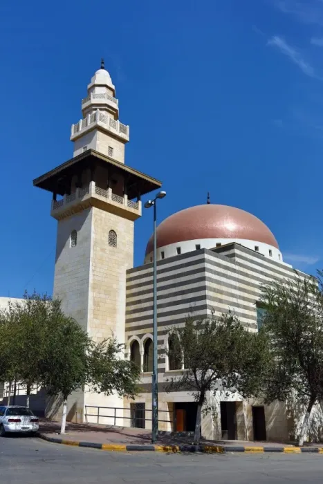  : Mosque downtown in the Old City of Amman, Jordan