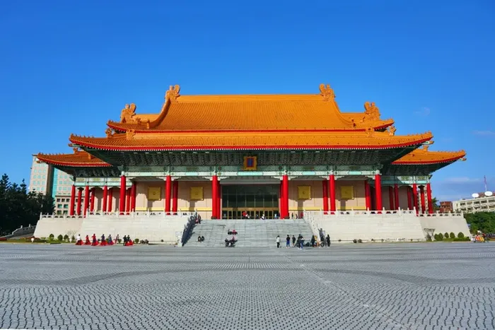 : The National Concert Hall in the Chiang Kai Shek Memorial Park in Taipei, Taiwan
