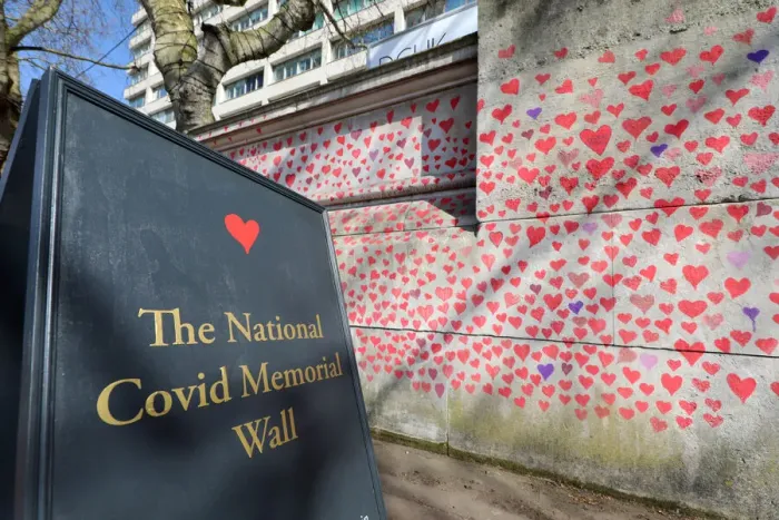  : National Covid Memorial, Westminster, London