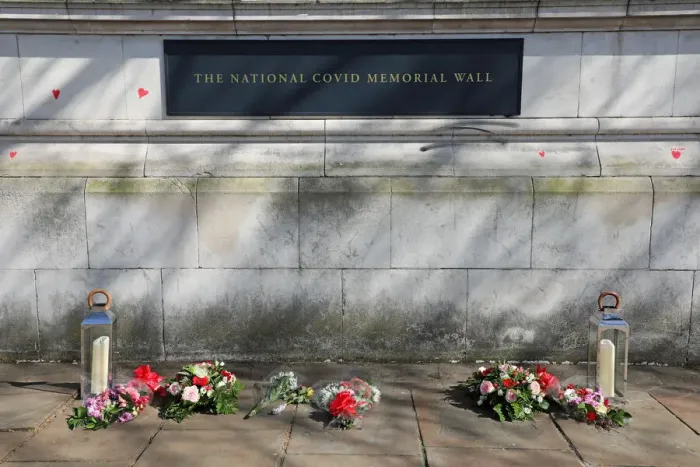  : National Covid Memorial, Westminster, London