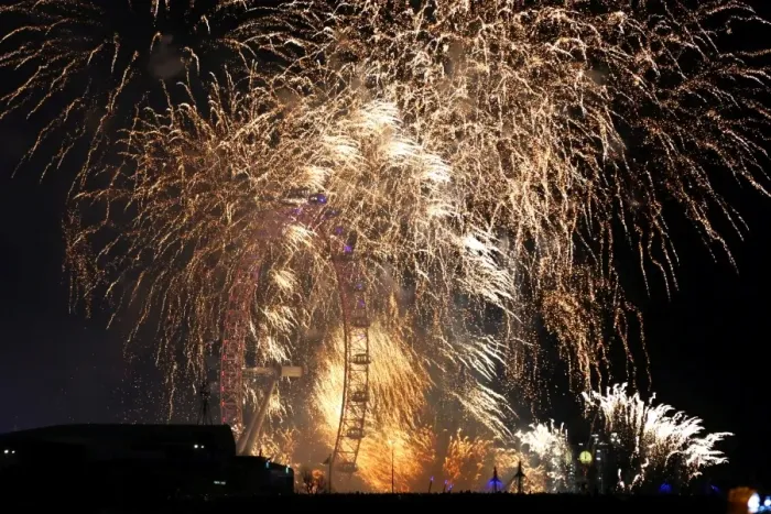  : New Years Eve Fireworks, London