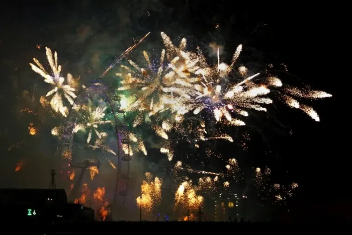  : New Years Eve Fireworks, London