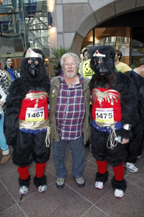 : Bill Oddie at the Great Gorilla Run : Bill Oddie at the Great Gorilla Run