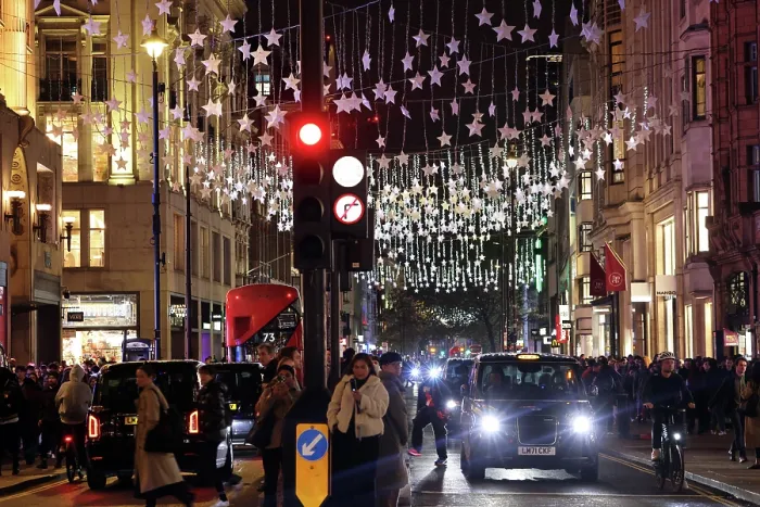  : Oxford Street Christmas Lights switched on in London