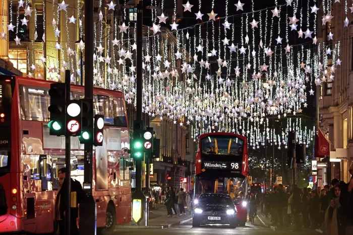  : Oxford Street Christmas Lights switched on in London
