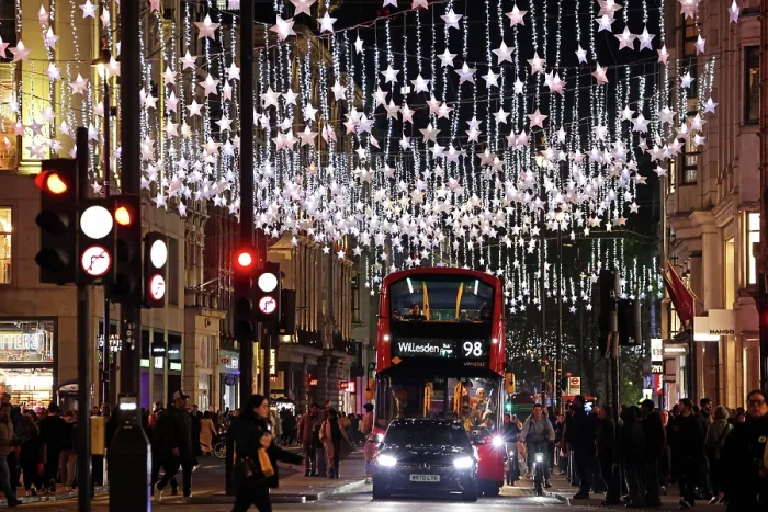  : Oxford Street Christmas Lights switched on in London