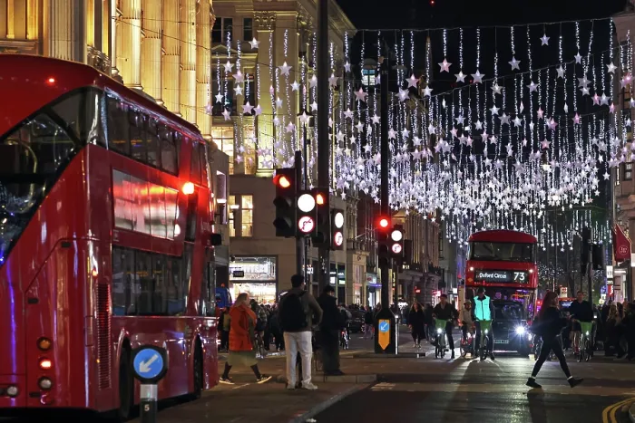  : Oxford Street Christmas Lights switched on in London
