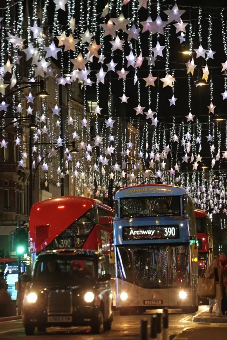  : Oxford Street Christmas Lights switched on in London