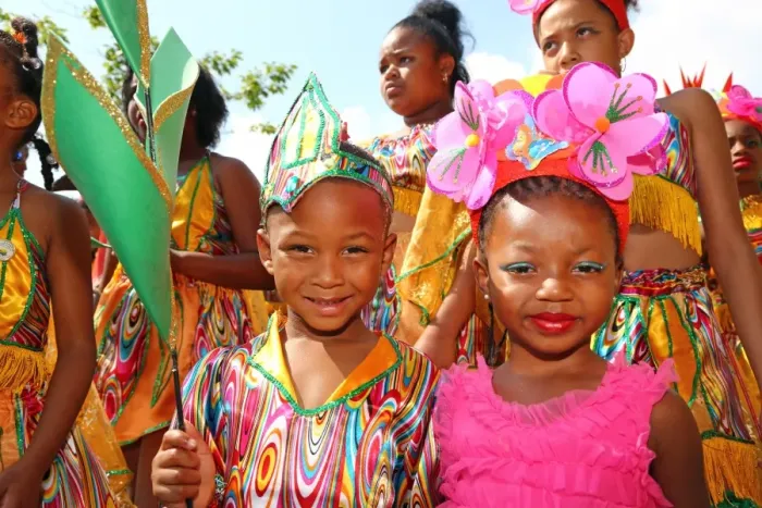  : Participants at Childrens Day, Notting Hill Carnival 2013, London