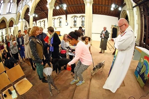 Pet Blessing Service for World Animal Day, St. Martins Church, Kensal Green, London