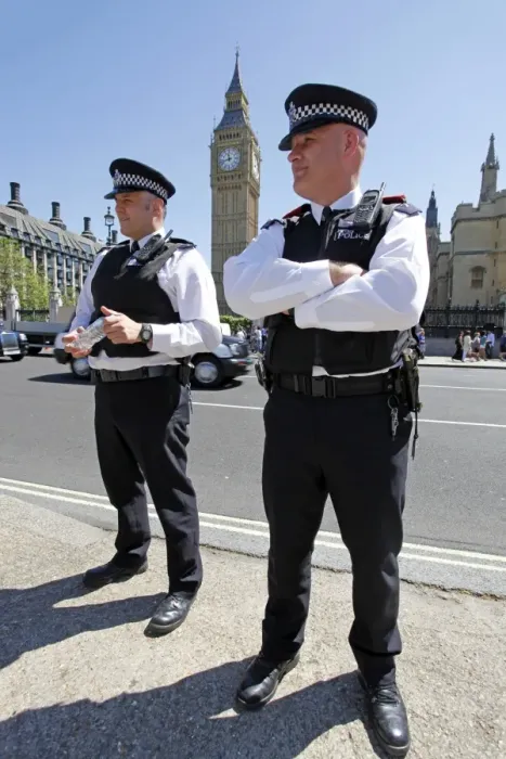  : Police at UK Uncut Street Party