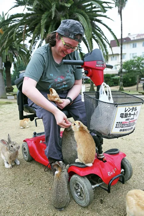  : Rabbits on Okunoshima Island