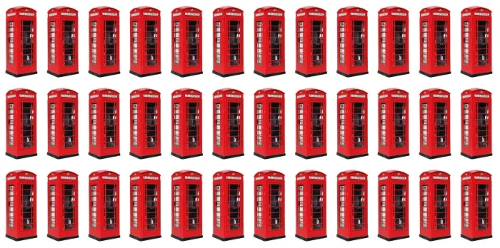  : Red London Telephone Box Souvenir