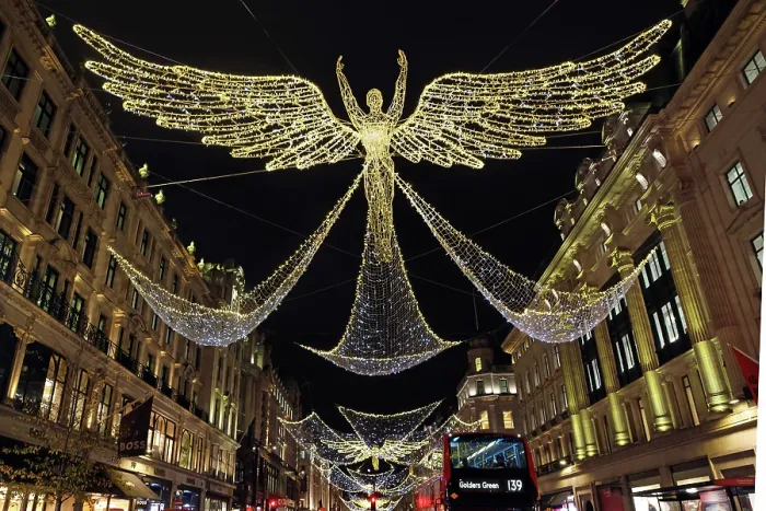  : Regent Street Christmas Lights switched on in London