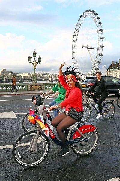 Ride with Pride bicycle ride kicks off London Pride