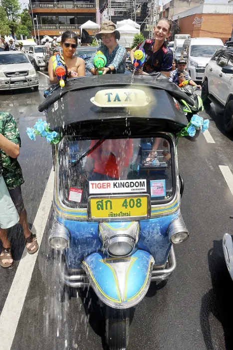  : Songkran 2025 celebrations in Chiang Mai, Thailand