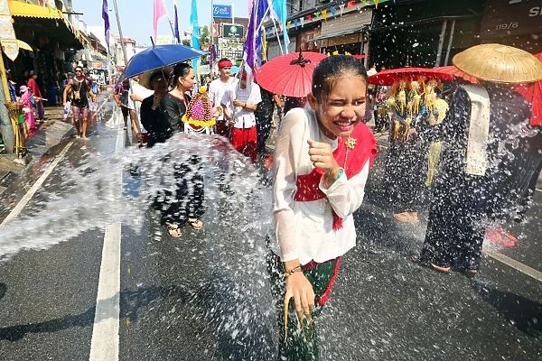 Songkran, Thai New Year in Chiang Mai, Thailand