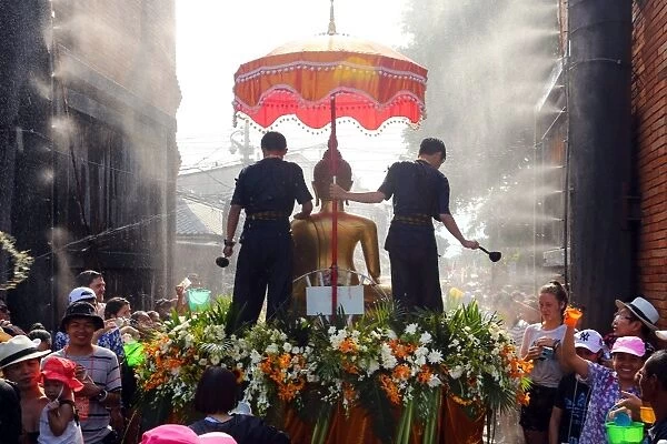 Songkran, Thai New Year in Chiang Mai, Thailand