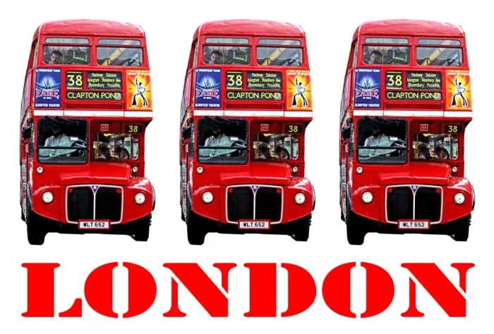  : Souvenir Red London Double-Decker Routemaster Bus