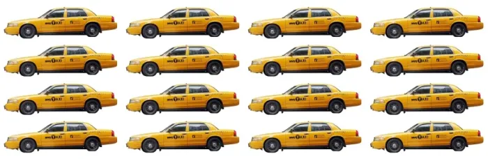  : Souvenir Yellow New York Taxi Cab