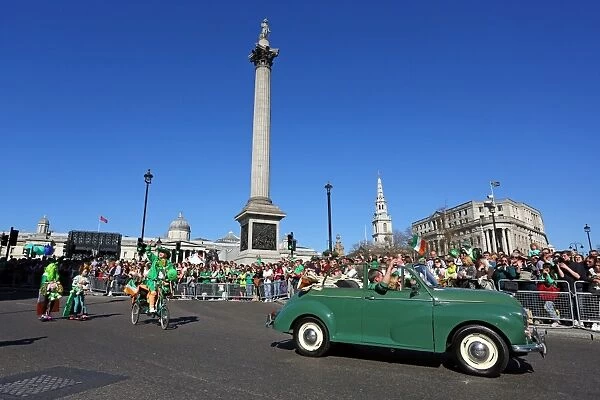 St. Patricks Day Parade 2014 in London, England