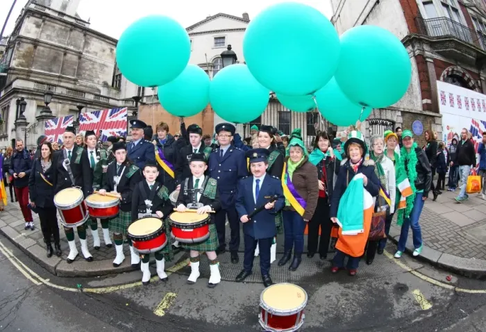  : St. Patricks Day Parade 2015 in London, England