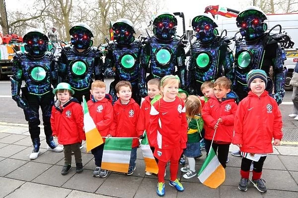 St. Patricks Day Parade 2015 in London, England